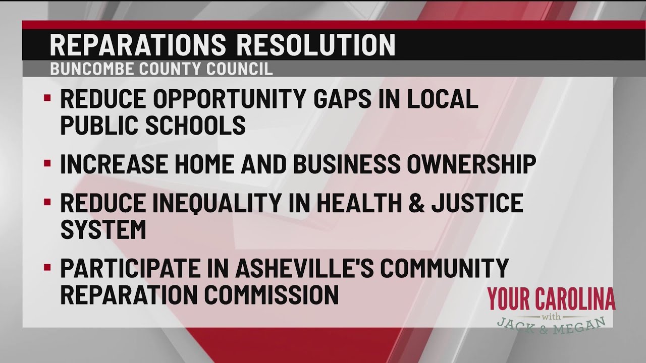 Buncombe Co. joins Asheville with vote for reparations