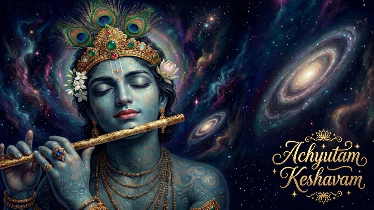 अच्युतम केशवम - Achyutham Keshavam Krishna Damodaram | Krishna Bhajan 2026