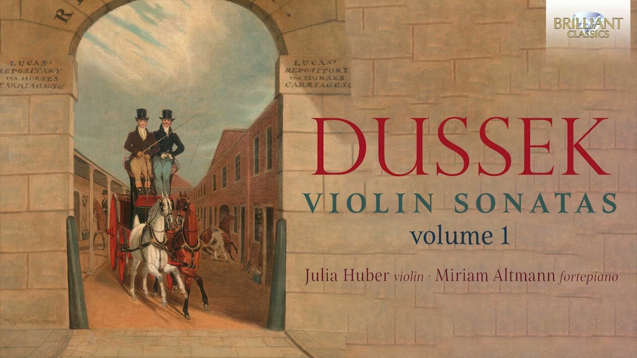 Dussek  25 Violin Sonatas, Vol  1