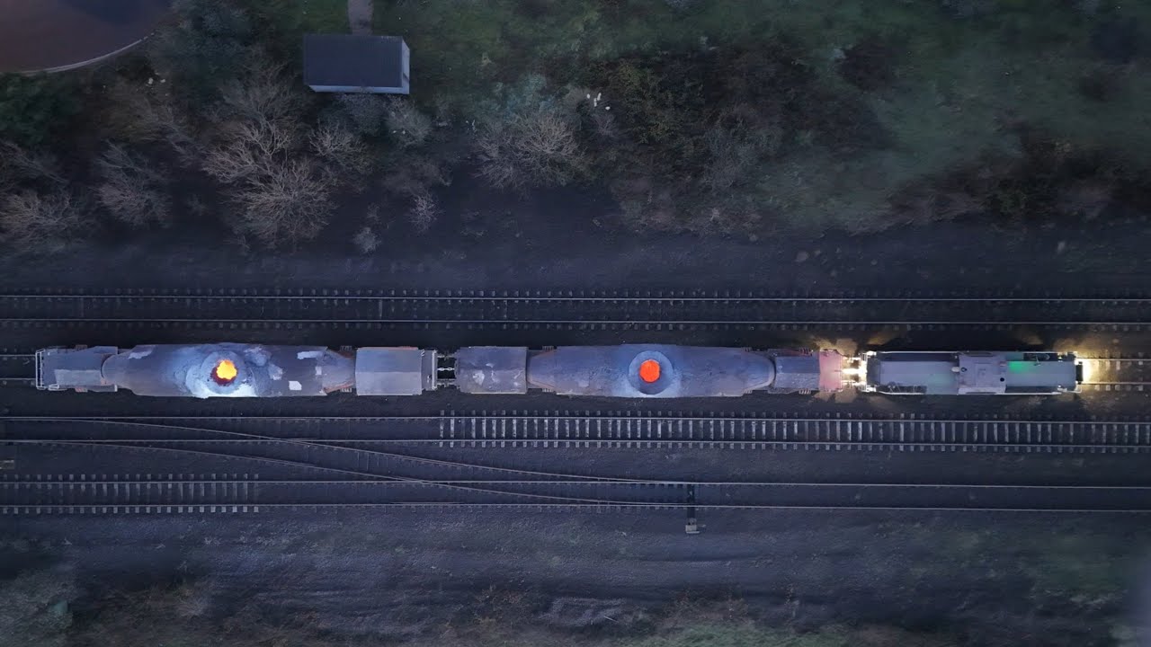 SCUNTHORPE STEELWORKS FROM ABOVE