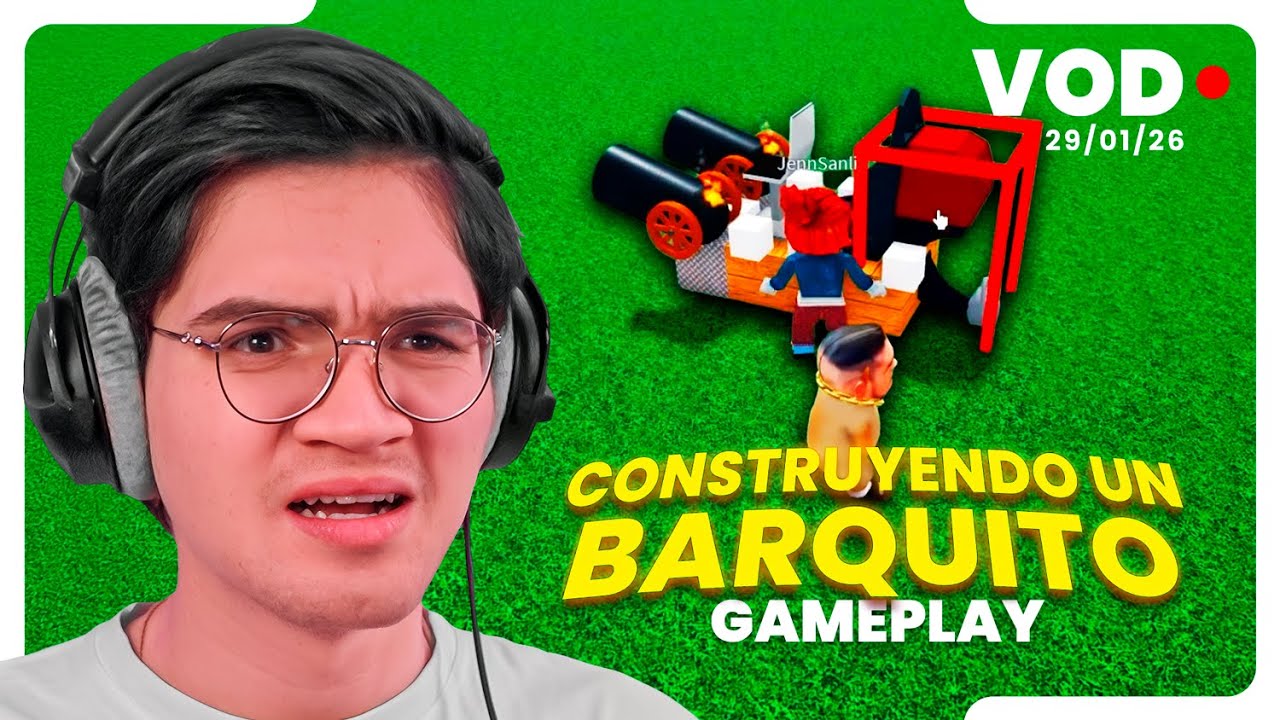 ELMARIANA REGRESA A CONSTRUYE UN BARQUITO EN ROBLOX 🚢 (DIRECTO COMPLETO)