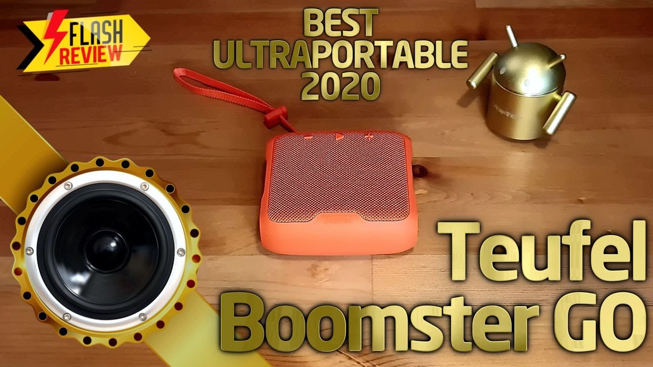 Best Ultraportable Speaker 2020 - Teufel boomster Go