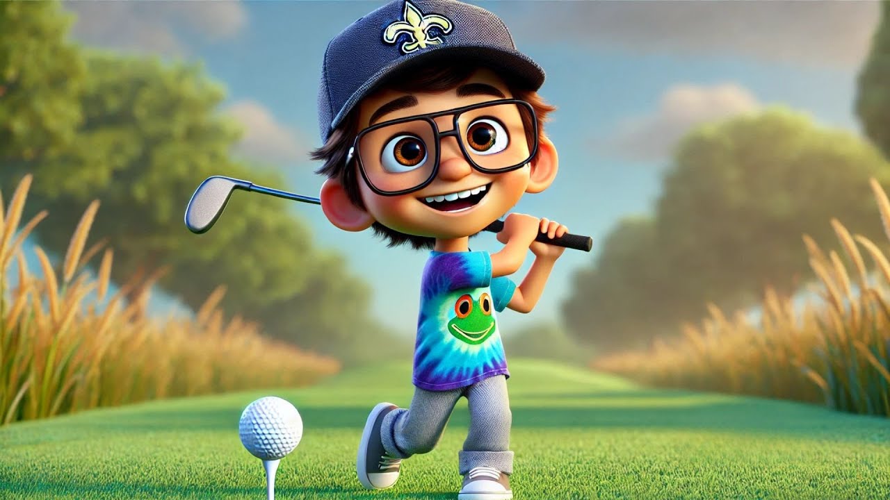 Loulou's Golf Adventure ⛳ | Fun Kids Song About Perseverance & Learning!