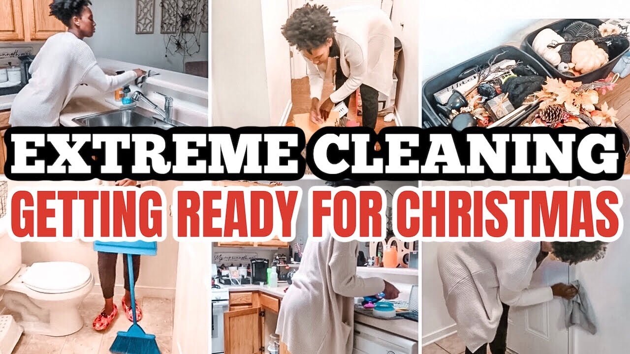 2020 CLEAN AND UNDECORATE HALLOWEEN DECOR | CLEANING MOTIVATION | 2020 CLEAN WITH ME