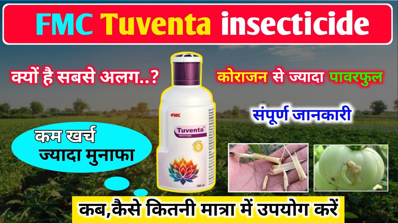 FMC Tuventa Insecticide ll FMC का नया कीटनाशक ll Tuventa Full Details In Hindi