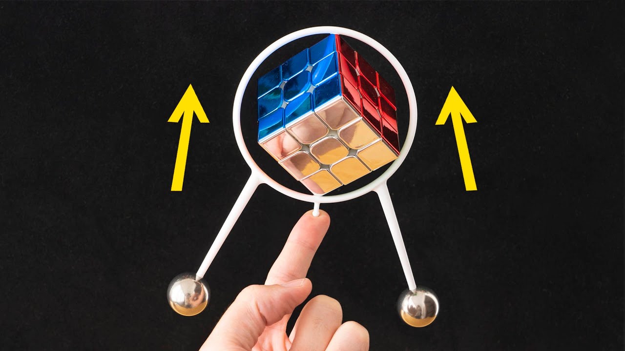 UN CUBO DE RUBIK ANTI-GRAVEDAD ¿CÓMO ES POSIBLE?