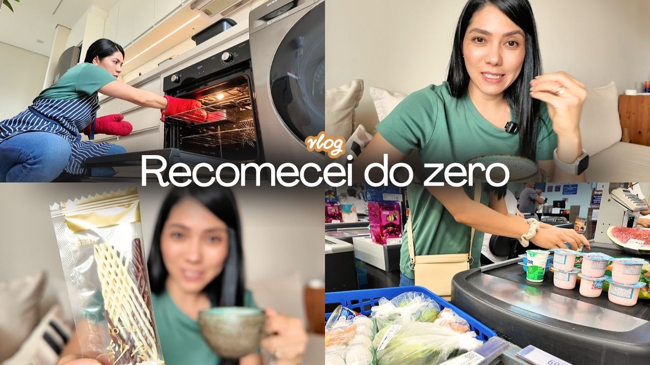 Vida Real | O que ninguém conta sobre recomeçar um canal + compras da semana.