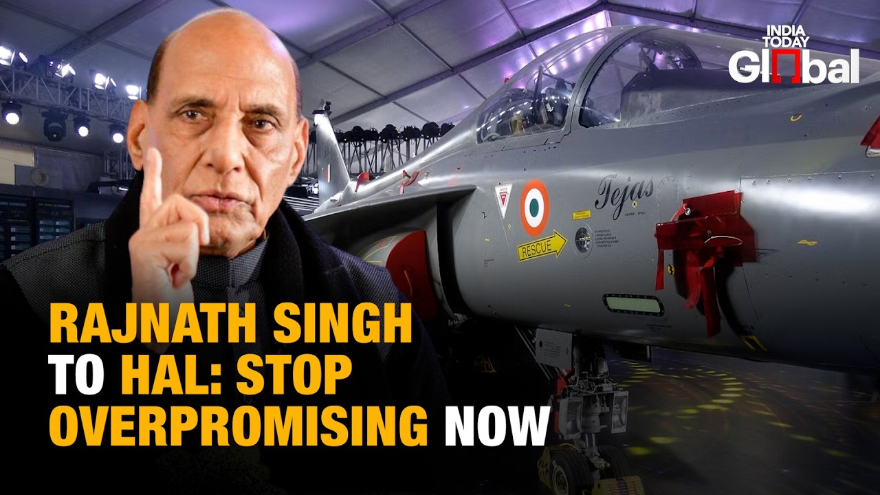 Rajnath Singh's Tough Warning To HAL Over Tejas Delays As IAF Refuses To Compromise On Delays