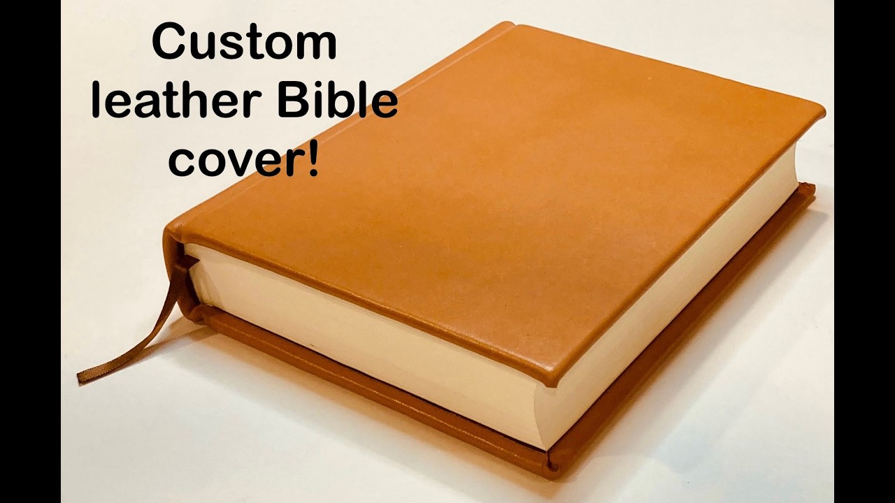 Custom Leather Bible Cover