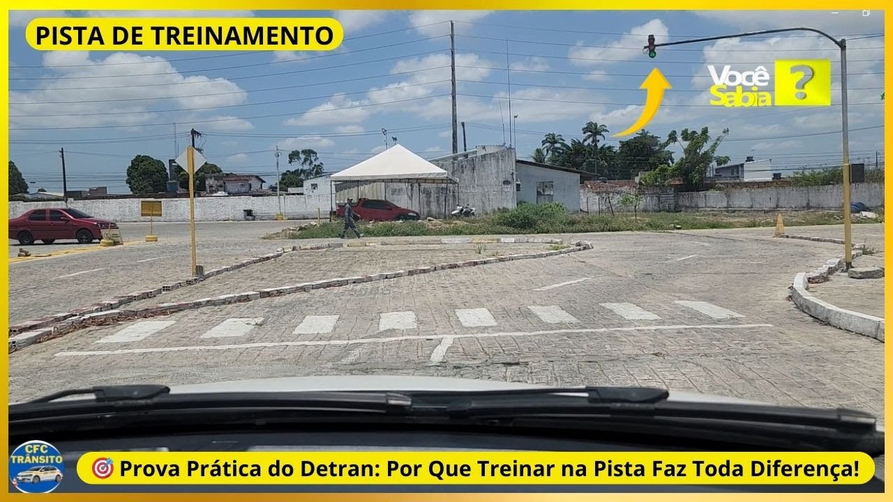 🚗 Passe de Primeira no Detran! Veja a Pista de Treinamento e Faça Revisão Antes da Prova Prática !!!