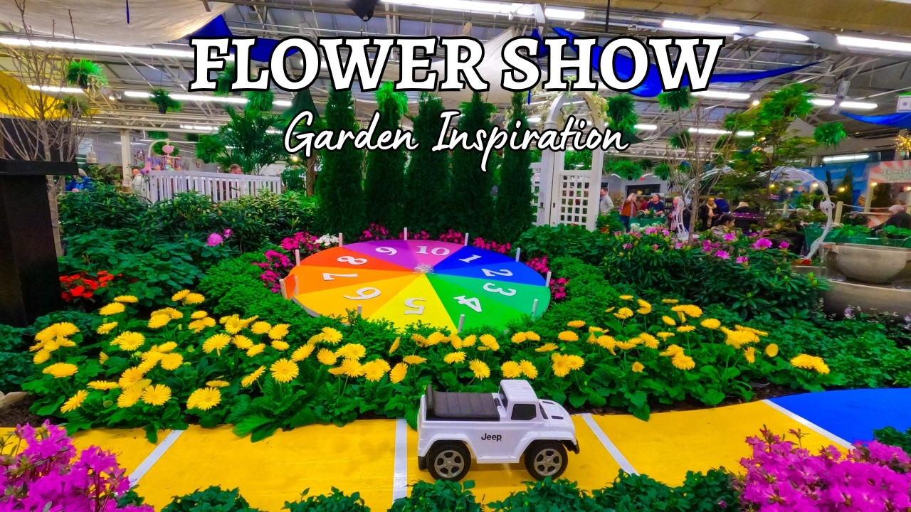 Instant Garden Inspiration🌷Flower Show Walkthrough