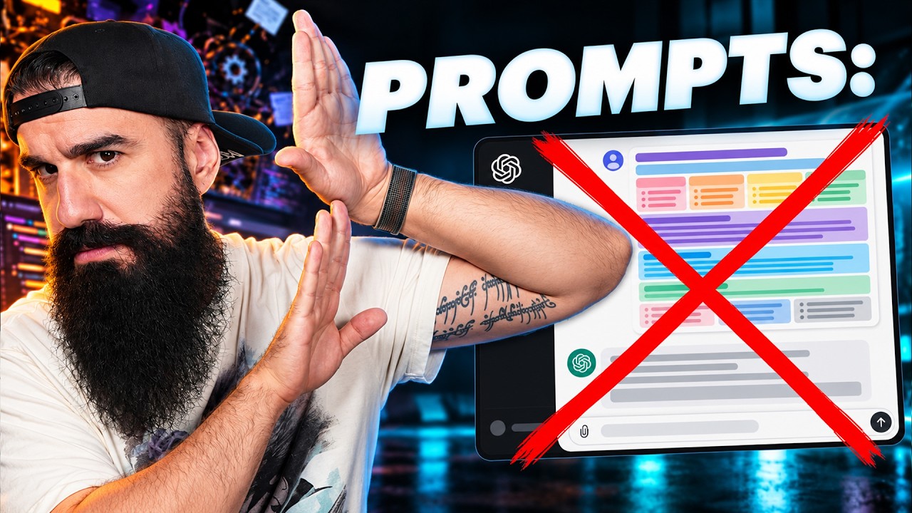Mi nuevo flujo con IA: Adi&oacute;s a los prompts complejos
