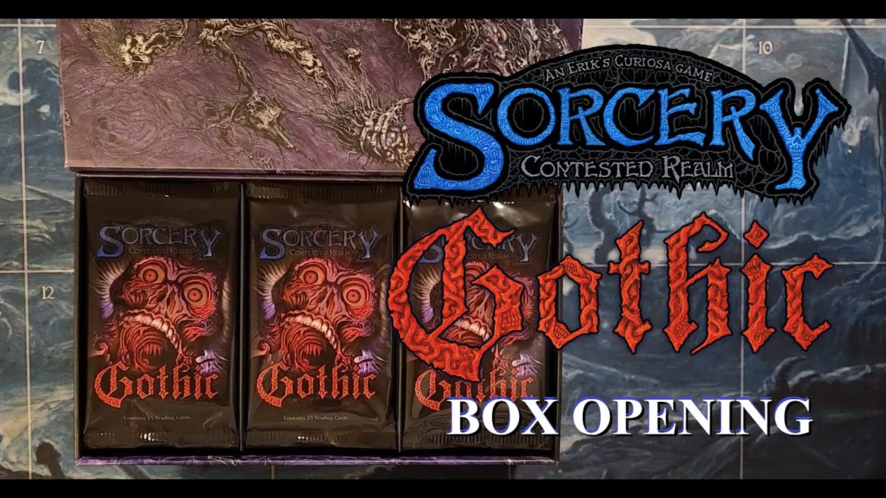 Распаковка готической коробки - Sorcery: Contested Realm - Мне кажется, это было здорово!