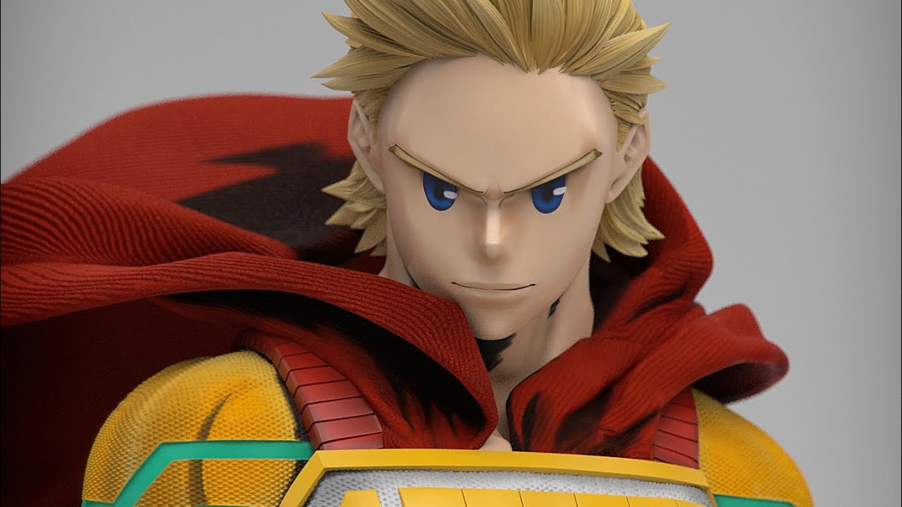 My Hero Academia Mirio Togata - Sculpting (ZBrush Timelapse)