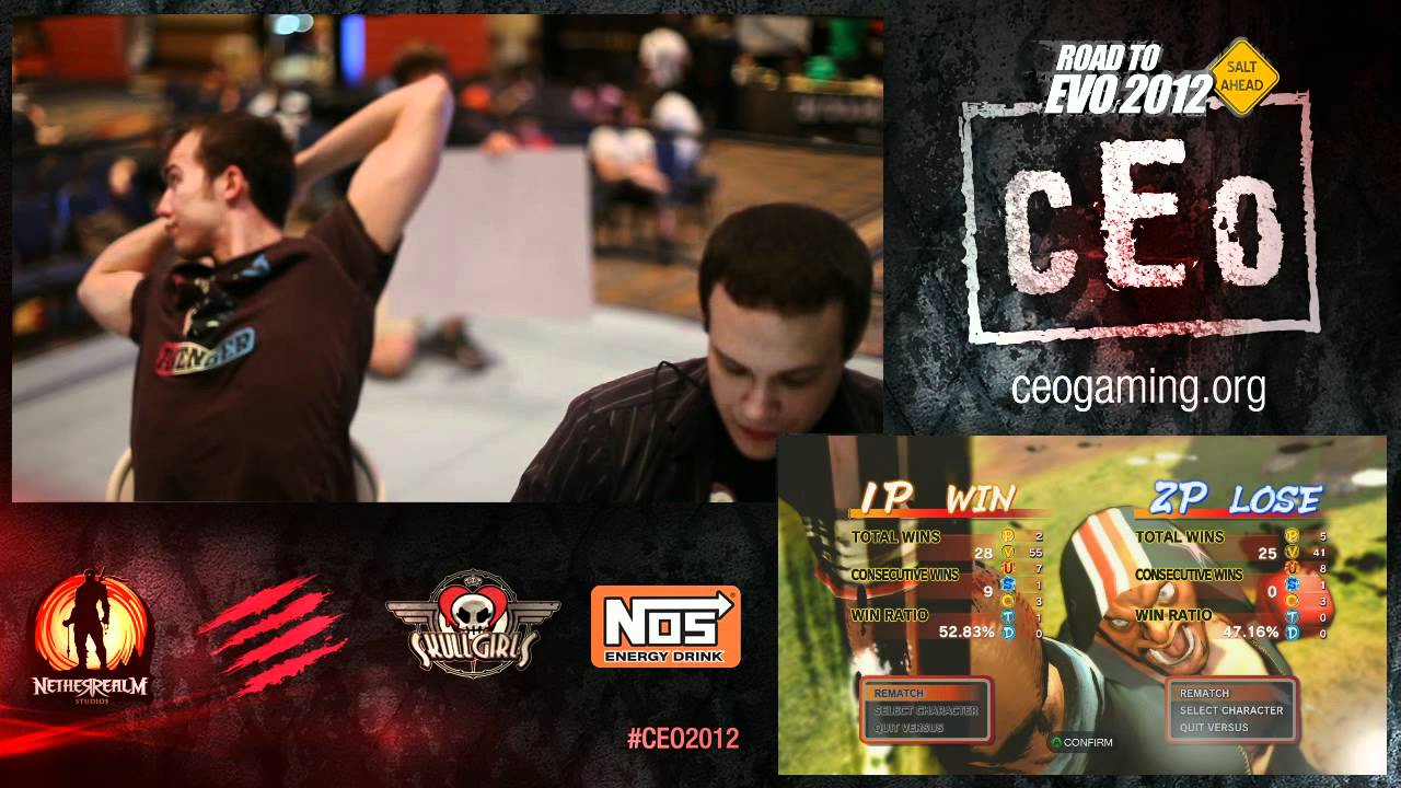 SSF4 AE2012 CVapor PR Rog vs Mean Saltine - CEO 2012 Tournament