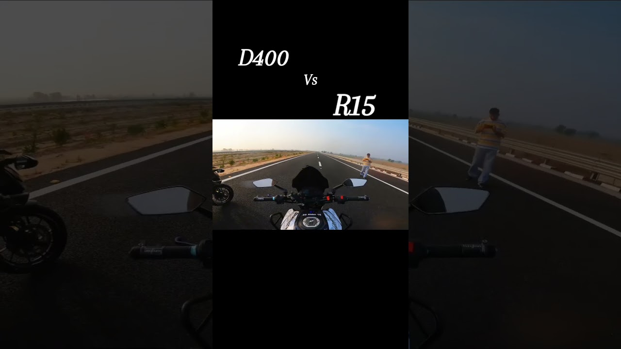 Dominar 400 Vs R15 V3 
