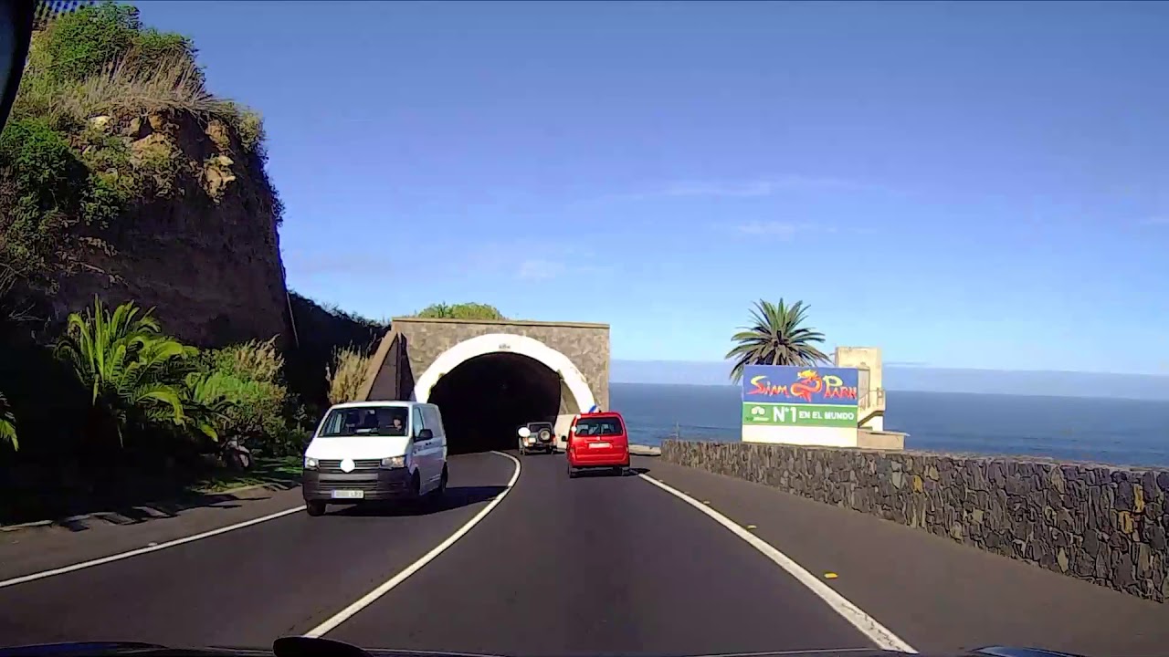 Driving in Tenerife: Los Realejos  - Icod de los Vinos