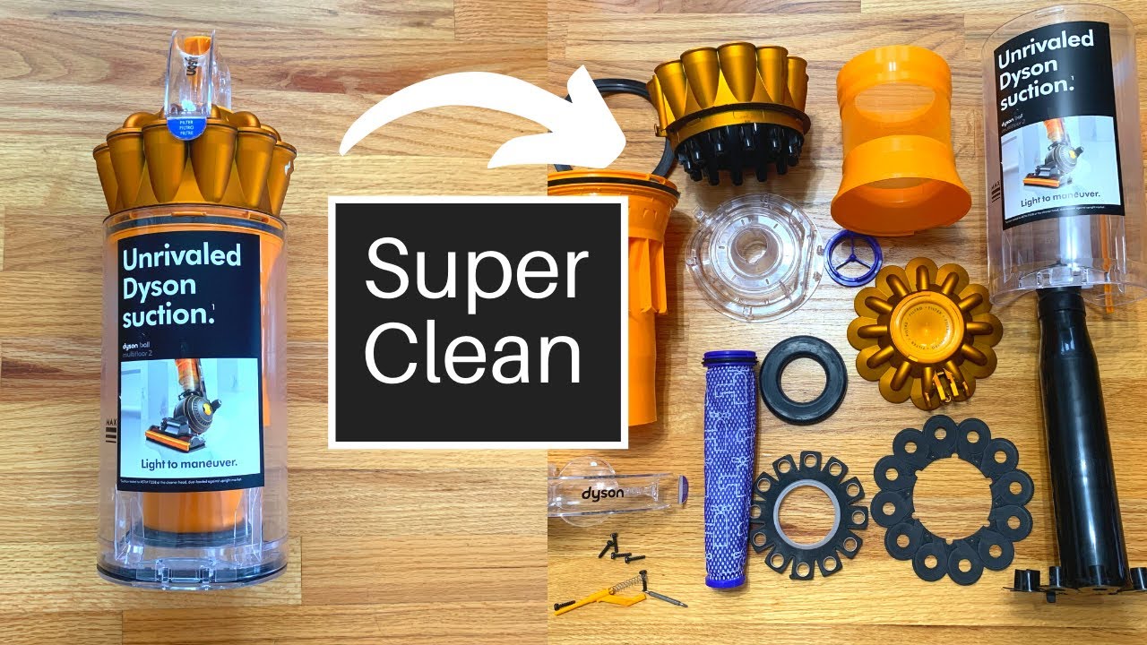 Taking apart and assembling Dyson Ball Multi Floor 2  ✨SUPER DEEP CLEAN ✨