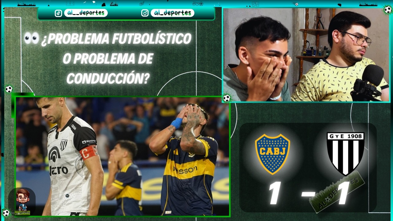 😬 Boca suma 4 sin ganar: Boca |1-1| Gimnasia🎥RESUMEN Y REACCIÓN🔥