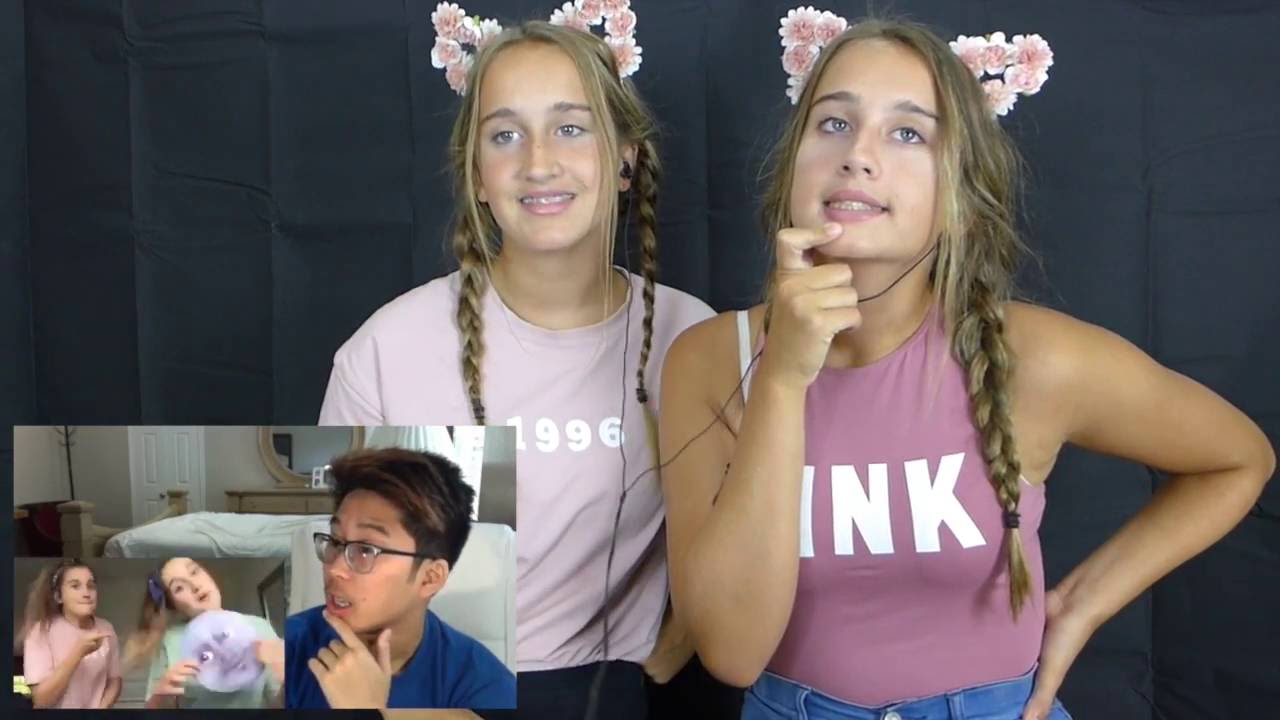 Reacting to people Reacting to our musicallys | Amber and Misha