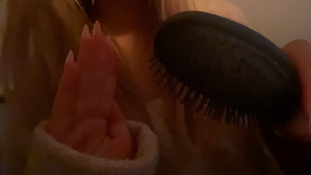 My first ASMR video - HAIRCUT ✂️ lofi asmr