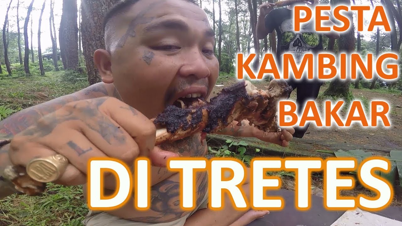 PESTA KAMBING BAKAR DIATAS BUKIT