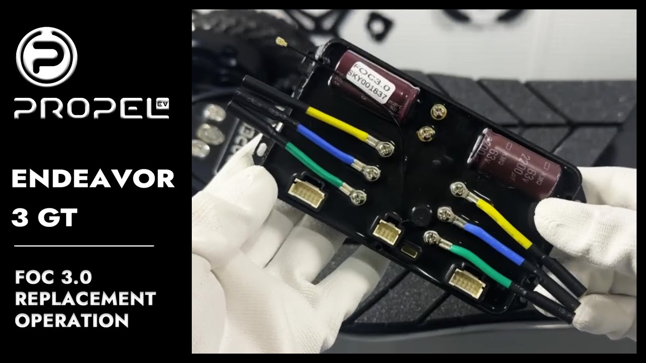 How to replace the FOC 3.0 controller on the ENDEAVOR 3GT