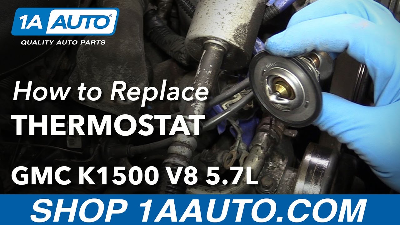 How to Replace Thermostat 88-98 GMC Sierra K1500 V8 5.7L