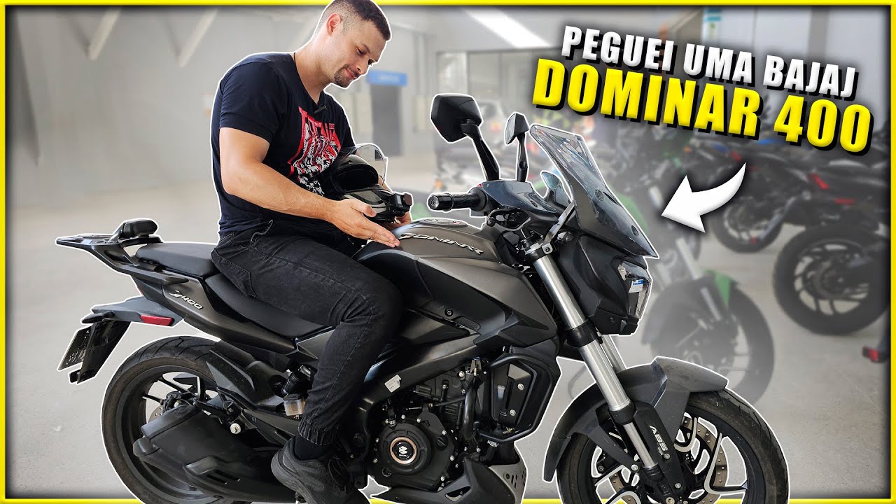 SAINDO DA BAJAJ COM A NOVA DOMINAR 400