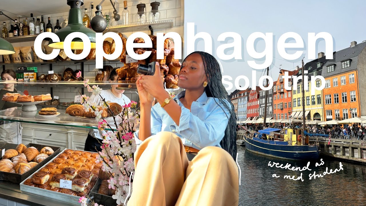 A Weekend in Med School | Solo Trip to Copenhagen, Denmark