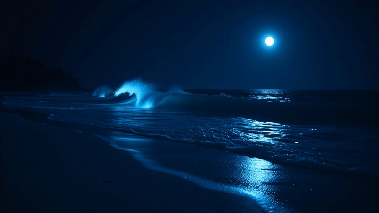 LIVE 12 HOURS Ocean Waves Noise No Music for Sleep & Silence Anxiety
