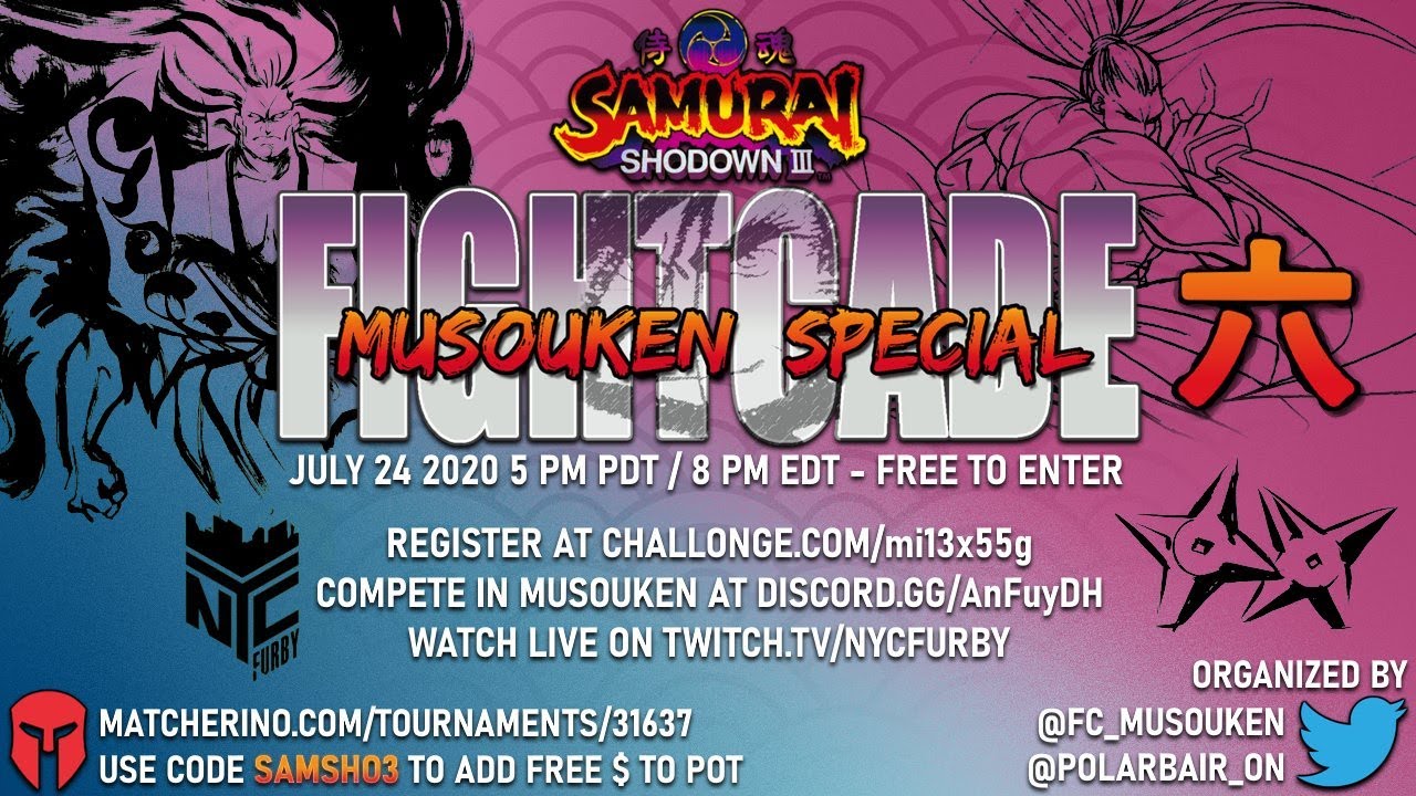 Samurai Shodown III - Fightcade Musouken Special Tournament [TIMESTAMPS] [4K/60fps]