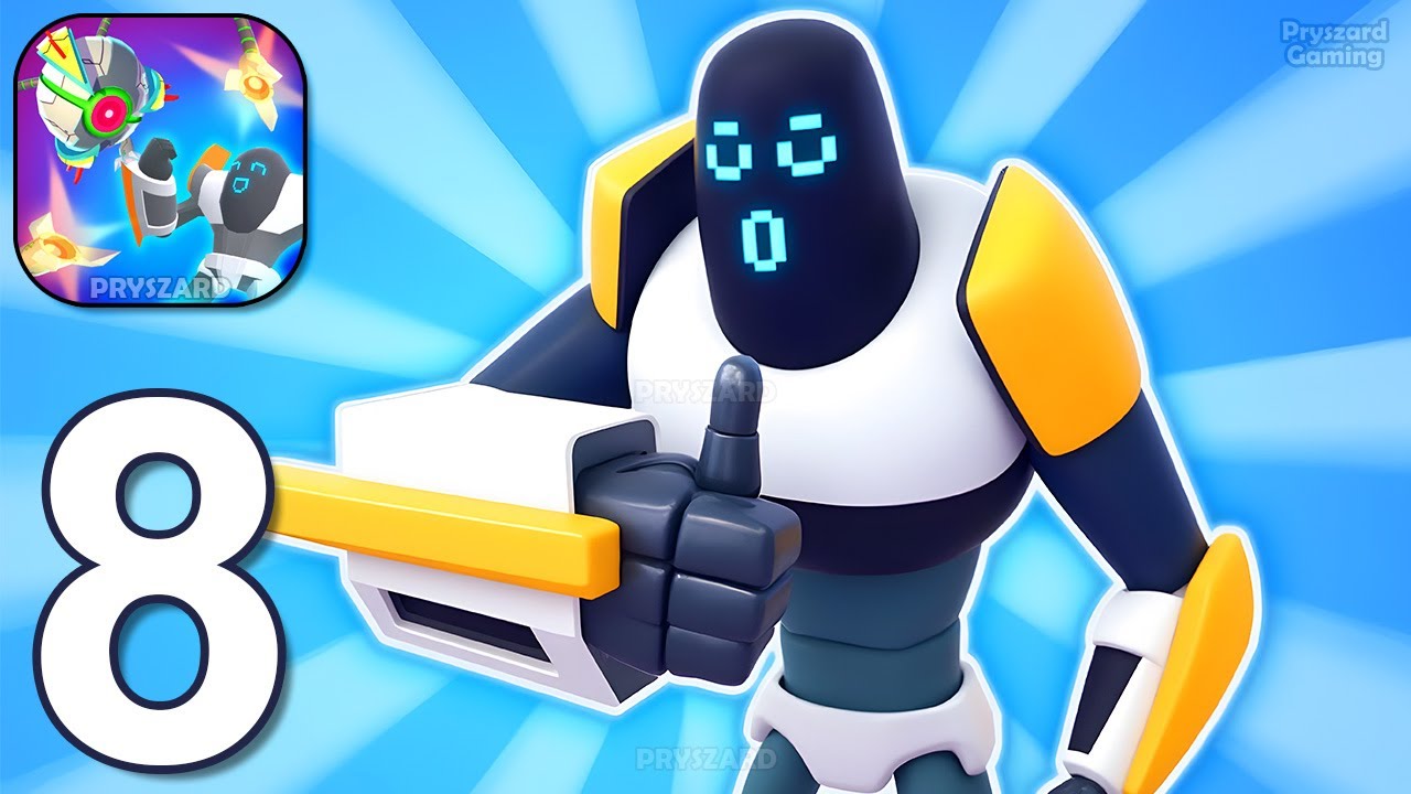 Mechangelion Robot Fighting - Gameplay Walkthrough Part 8 - New Update, New Levels (iOS, Android)