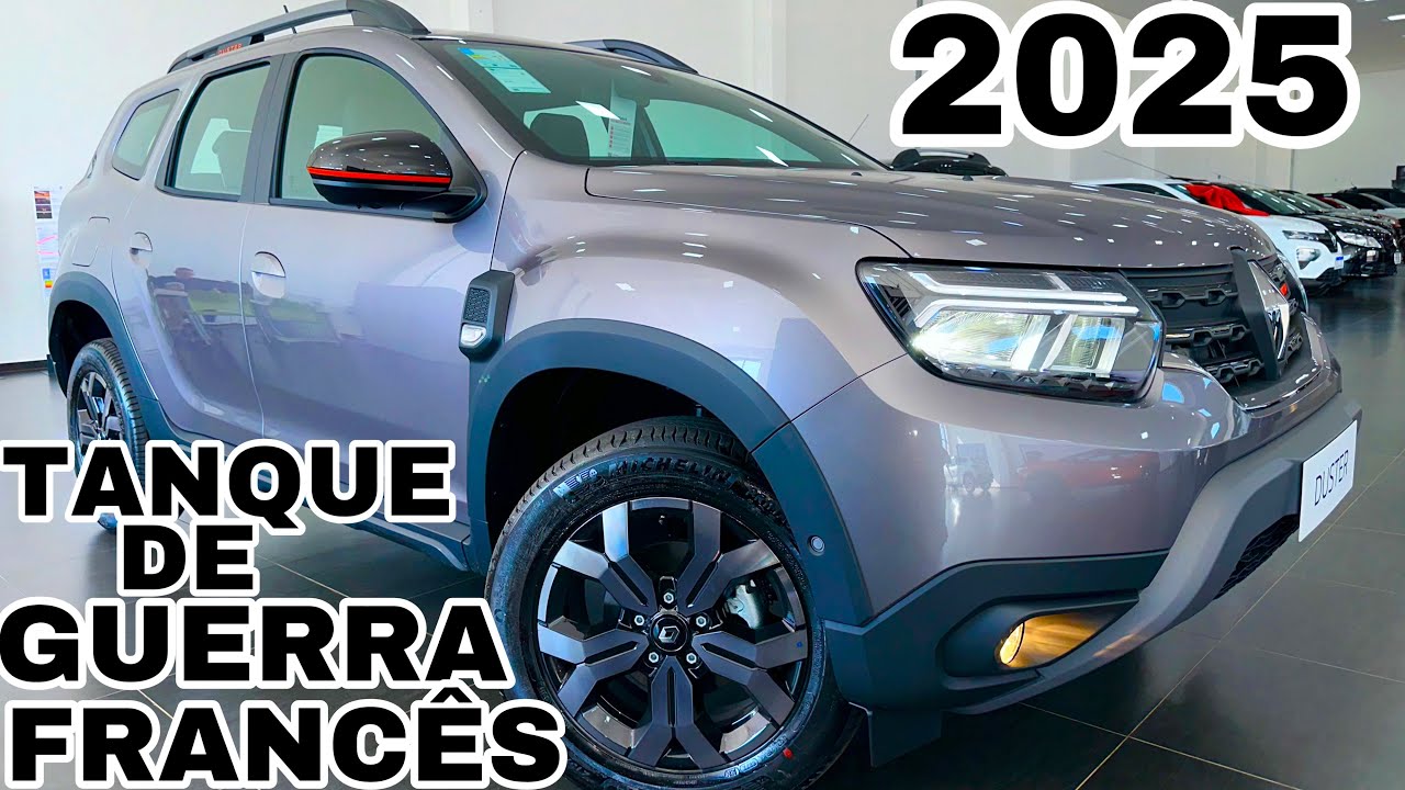 NOVA RENAULT DUSTER ICONIC 2025 MOTOR 1.6 CVT | CARRO ROBUSTO E MOTOR INQUEBRÁVEL!!!