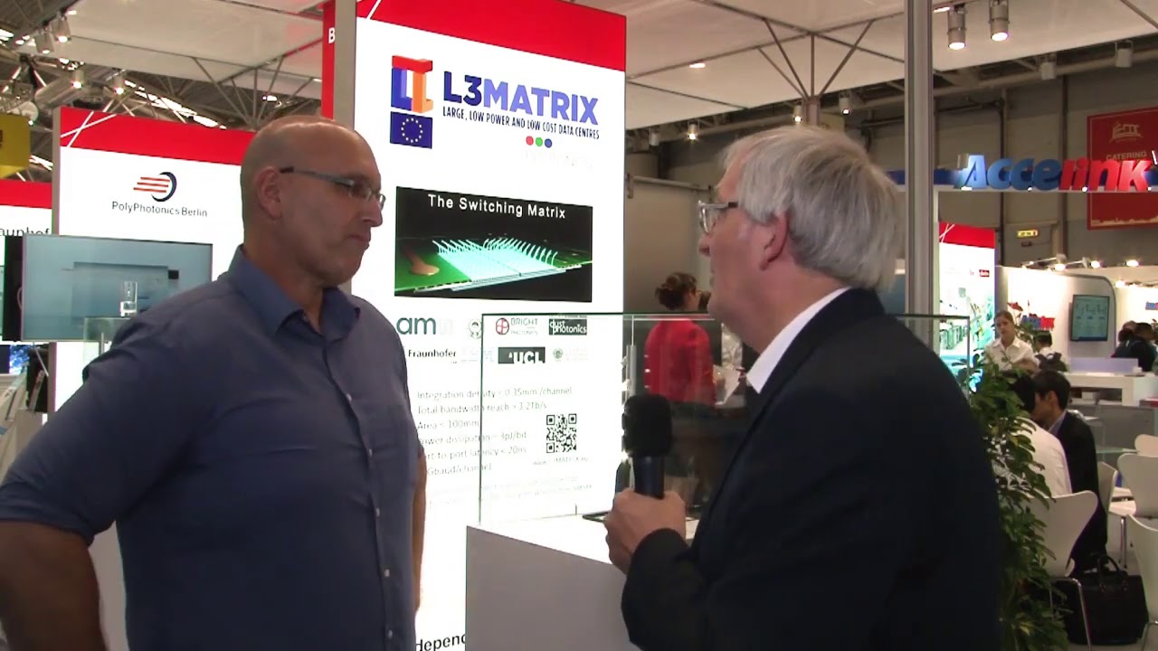 Interview with Kobi Hasharoni CTO, Dust Photonics on the Berlin Brandenburg Pavilion at ECOC 2018