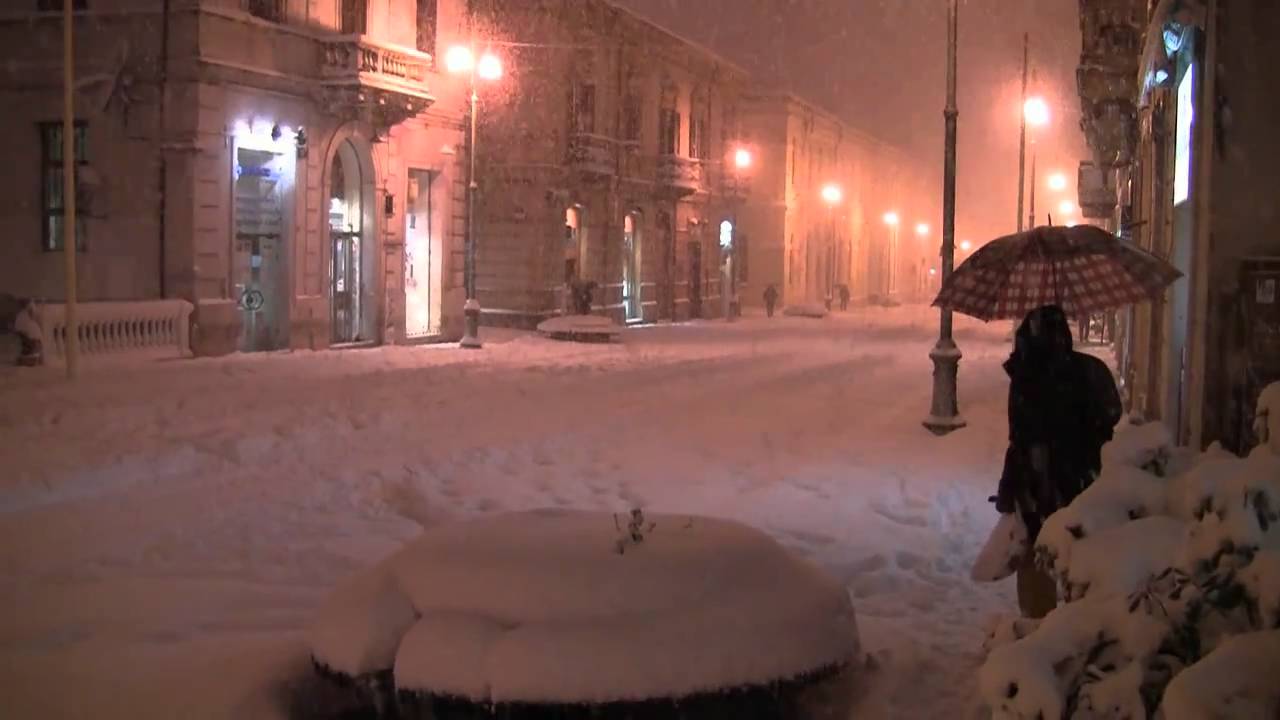 La grande nevicata (Lanciano 22 Gennaio 2011)