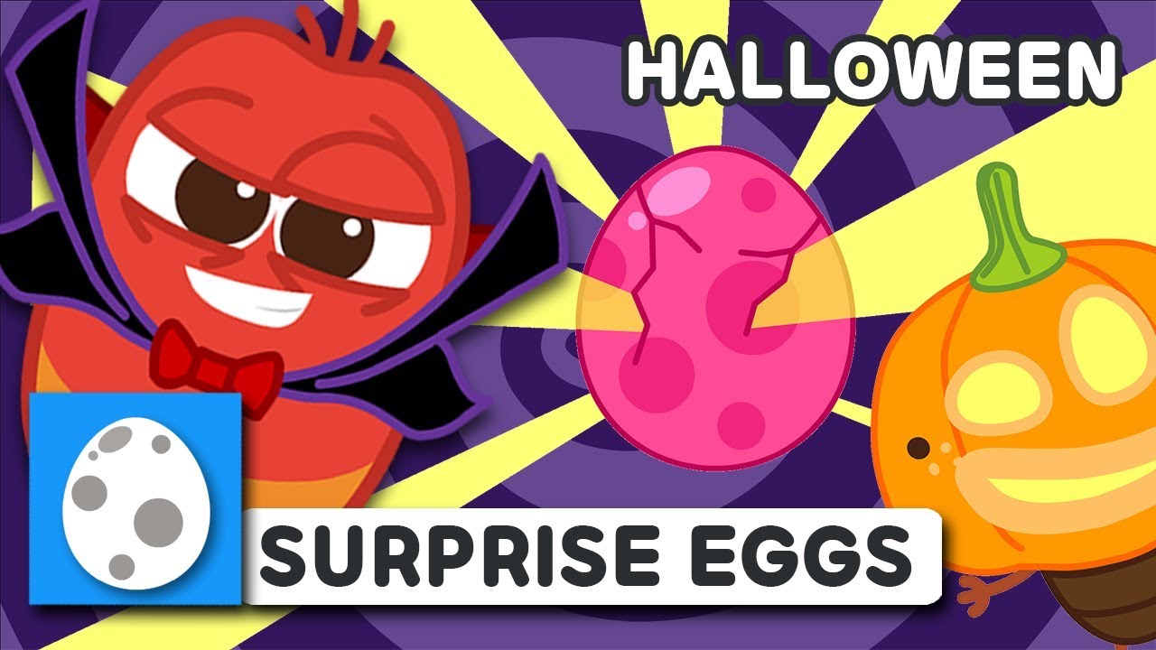 NEW! SURPRISE EGGS - HALLOWEEN | LARVA KIDS | EGG SONG | SUPER BEST SONGS FOR KIDS