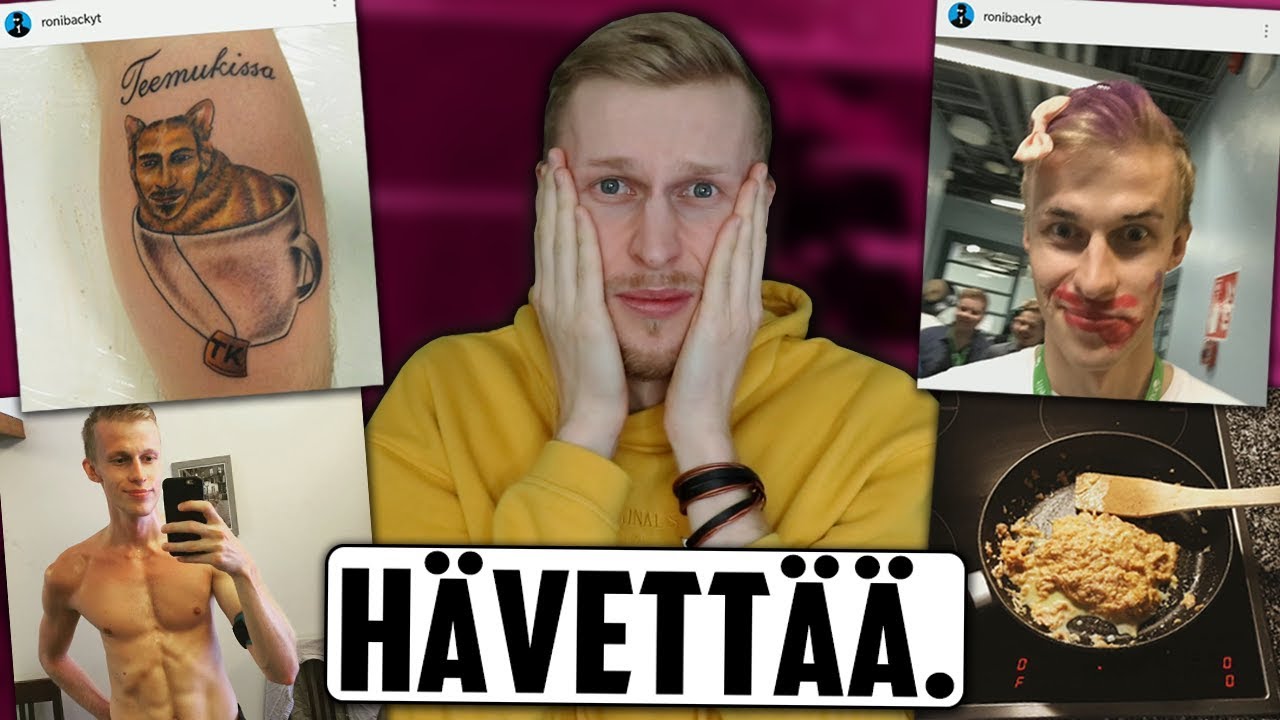 Reagoidaan mun vanhoihin Instagram-kuviin.. ( C R I N G E )