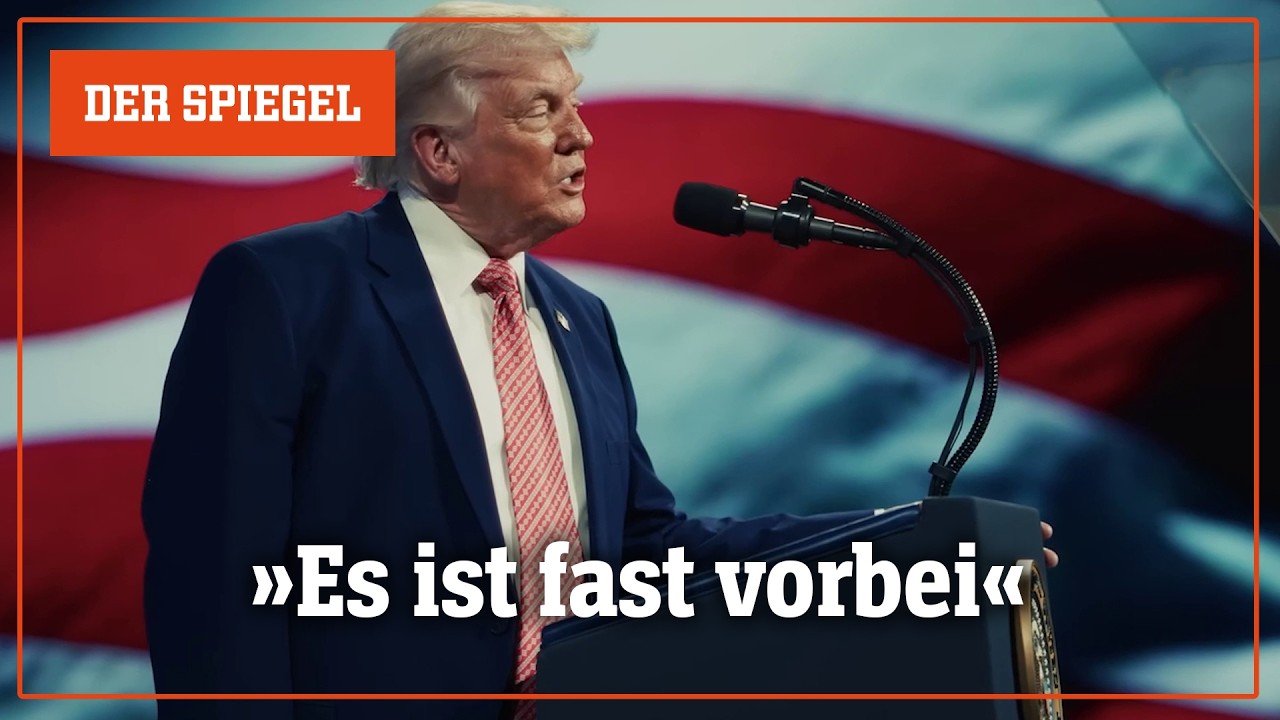 Krieg in Iran: Alles so gut wie vorbei &ndash; sagt Donald Trump | DER SPIEGEL