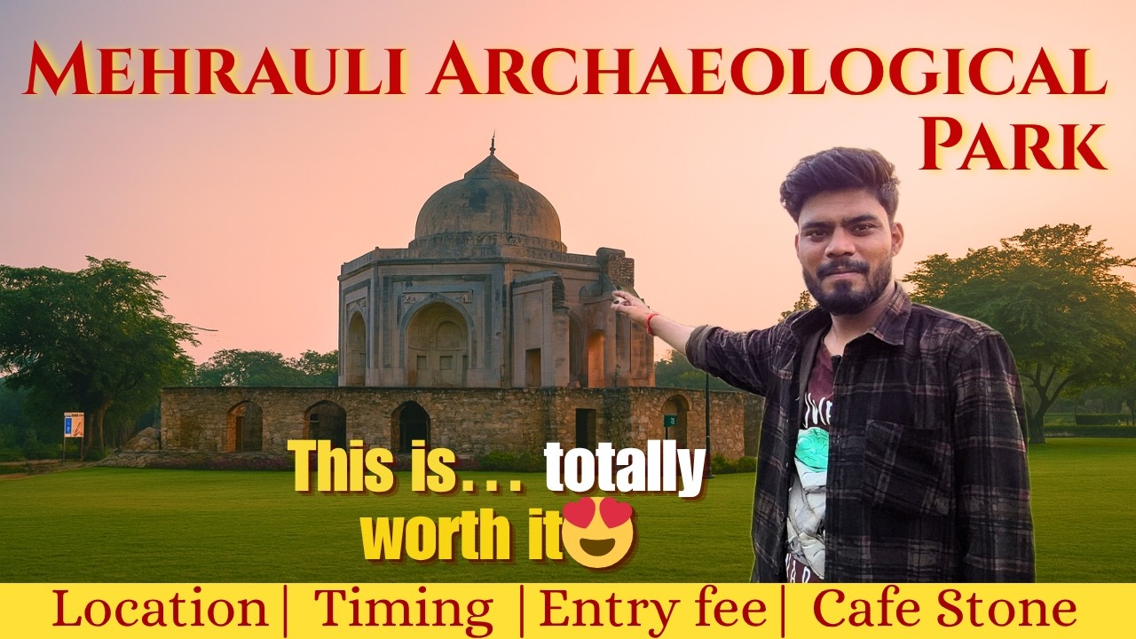 Most beautiful place near Qutub minar | Mehrauli Archaeological Park Delhi