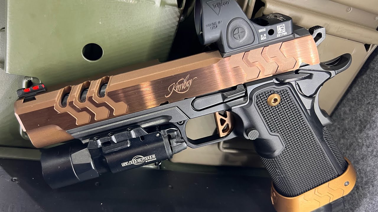 Kimber 2K11 Target 45acp: Первые впечатления от стрельбы!