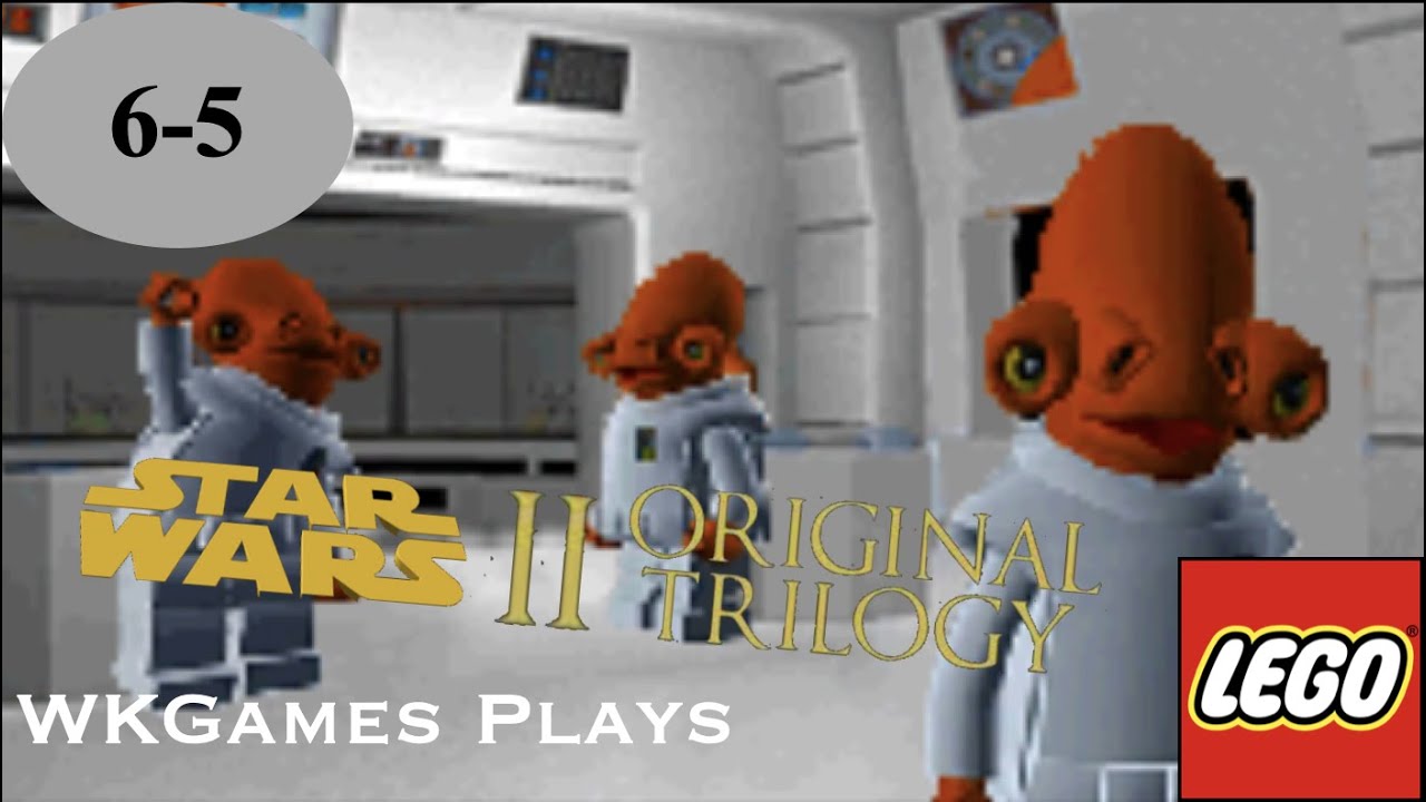 Lego Star Wars II The Original Trilogy DS 100 Episode 6 Level 5 Heart of the Death Star ALL MINIKITS