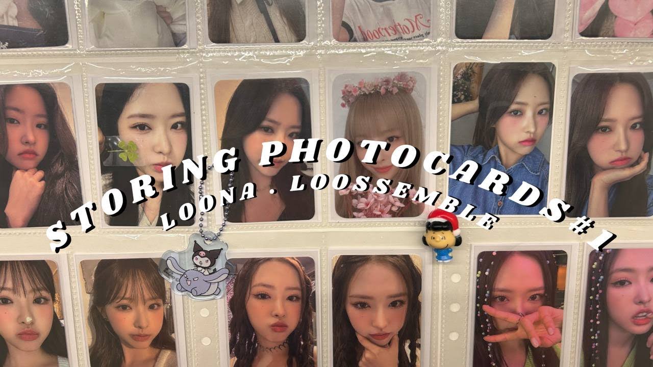 Storing photocards kpop #1  loona, Loossemble