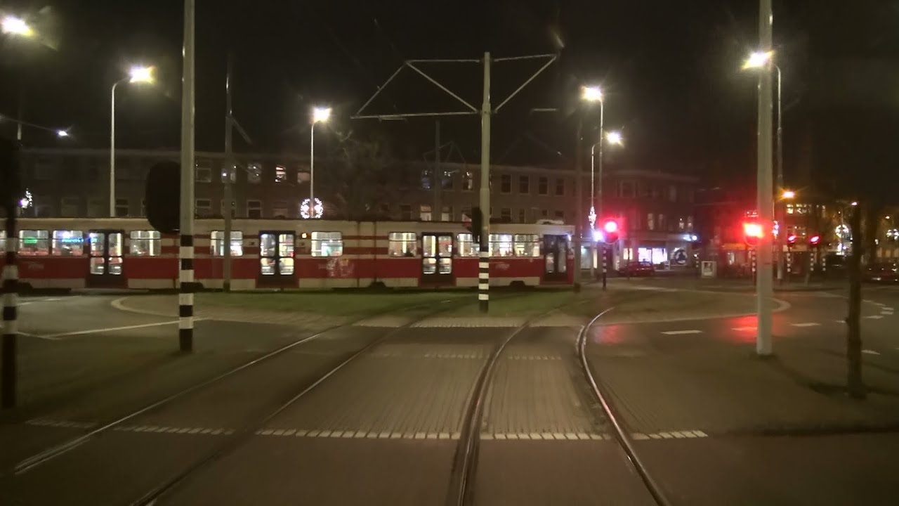 HTM RandstadRail 4 Zoetermeer Javalaan - Den Haag De Uithof | oudejaarsavond | RegioCitadis 4012