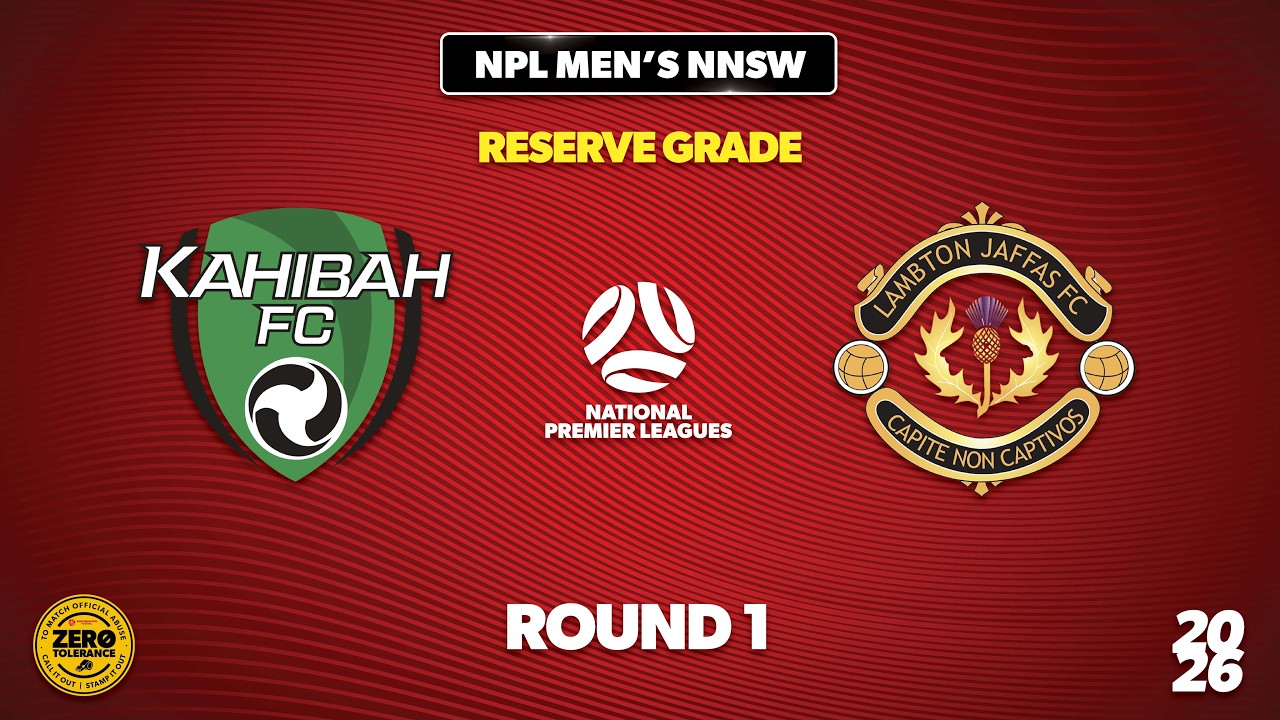 NPL Men's NNSW Reserve Grade Round 1 - Kahibah FC v Lambton Jaffas