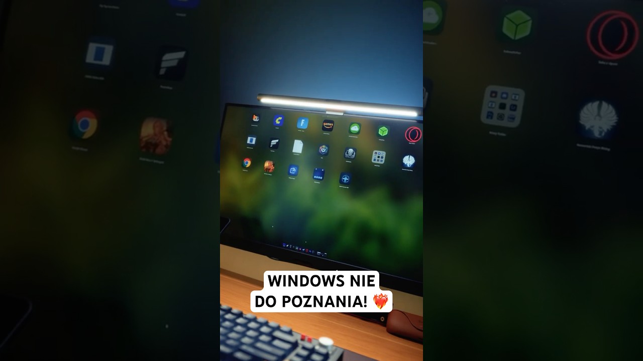 ODMIEŃ WYGLĄD NUDNEGO WINDOWSA 😎 #shorts