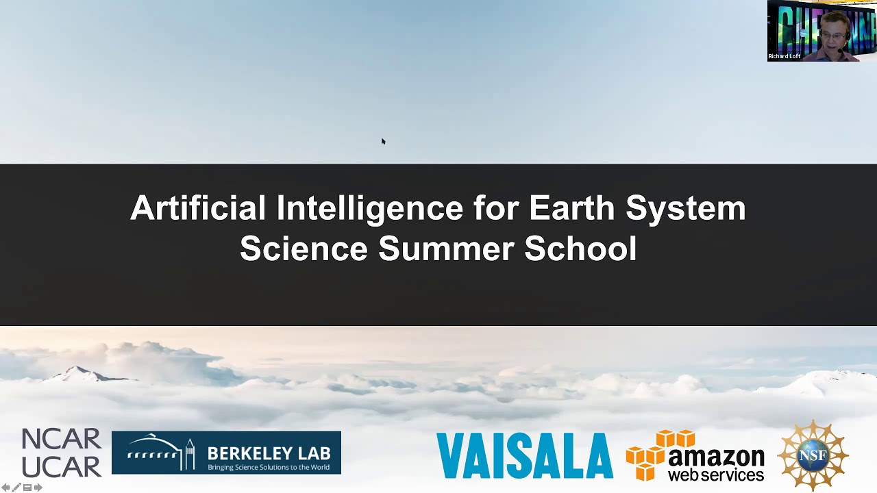 2020 AI4ESS  Summer School Intro Rich Loft