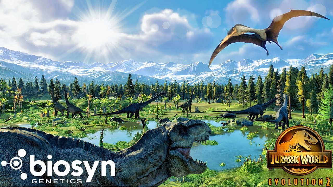 Biosyn sanctuary - Valley of the dinosaurs Part 2, Jurassic world evolution