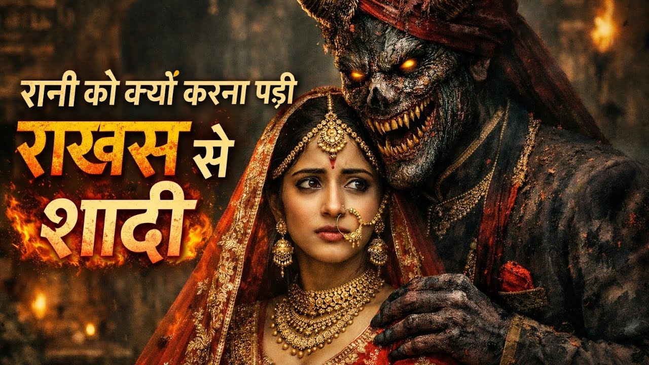 राक्षस से विवाह, मजबूरी, बलिदान और सच्चे प्रेम की कहानी #kahani #story #aivideo #hindi #horror