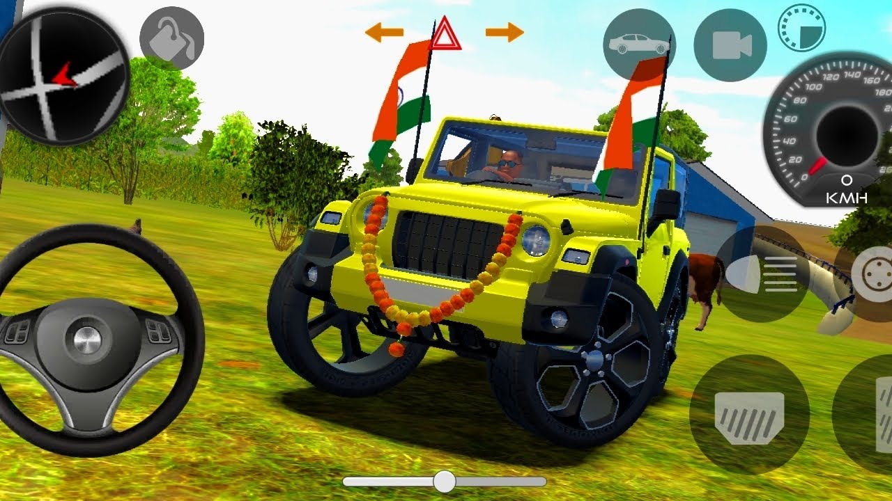 Modified Mahindra Thar😈Games:Indian Yellow Thar (Gadi Wala Game) Car Game Android Game - #2025​ 